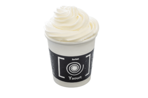 Pot de glace yaourt Cabosse
